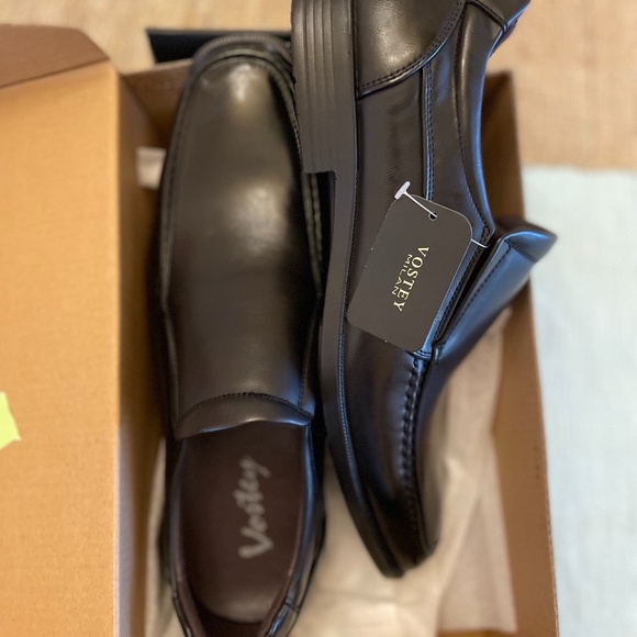NIB Vostey Milan Black Mens Casual Loafers 10.5 - Picture 1 of 3